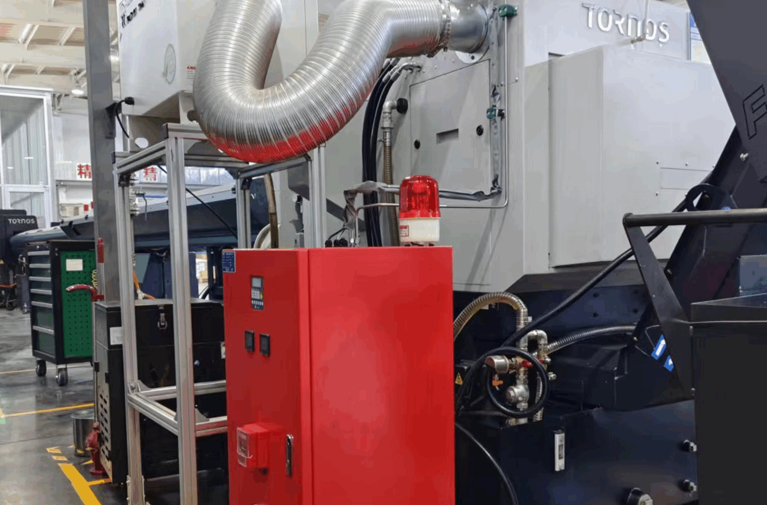 IFFS-SD-B2 Pre-engineered Fire Extinguishing System – CNC Machine Tool Application Case Study